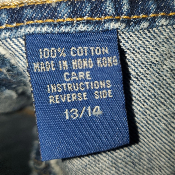 Vintage The Gap Work Performance Denim Jean Skirt SZ 13/14 - Picture 5 of 6